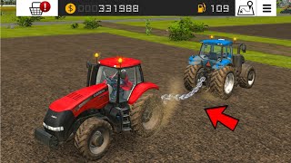 Pulling Case With New Holland In Fs16 ? Fs16 Multiplayer | Timelapse |