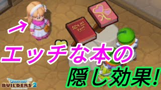 ★エッチな本に隠された秘密の効果をあなたは知ってますか？(ドラゴンクエストビルダーズ2)