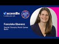 Franziska Eberenz | accessiBe & Special Olympics