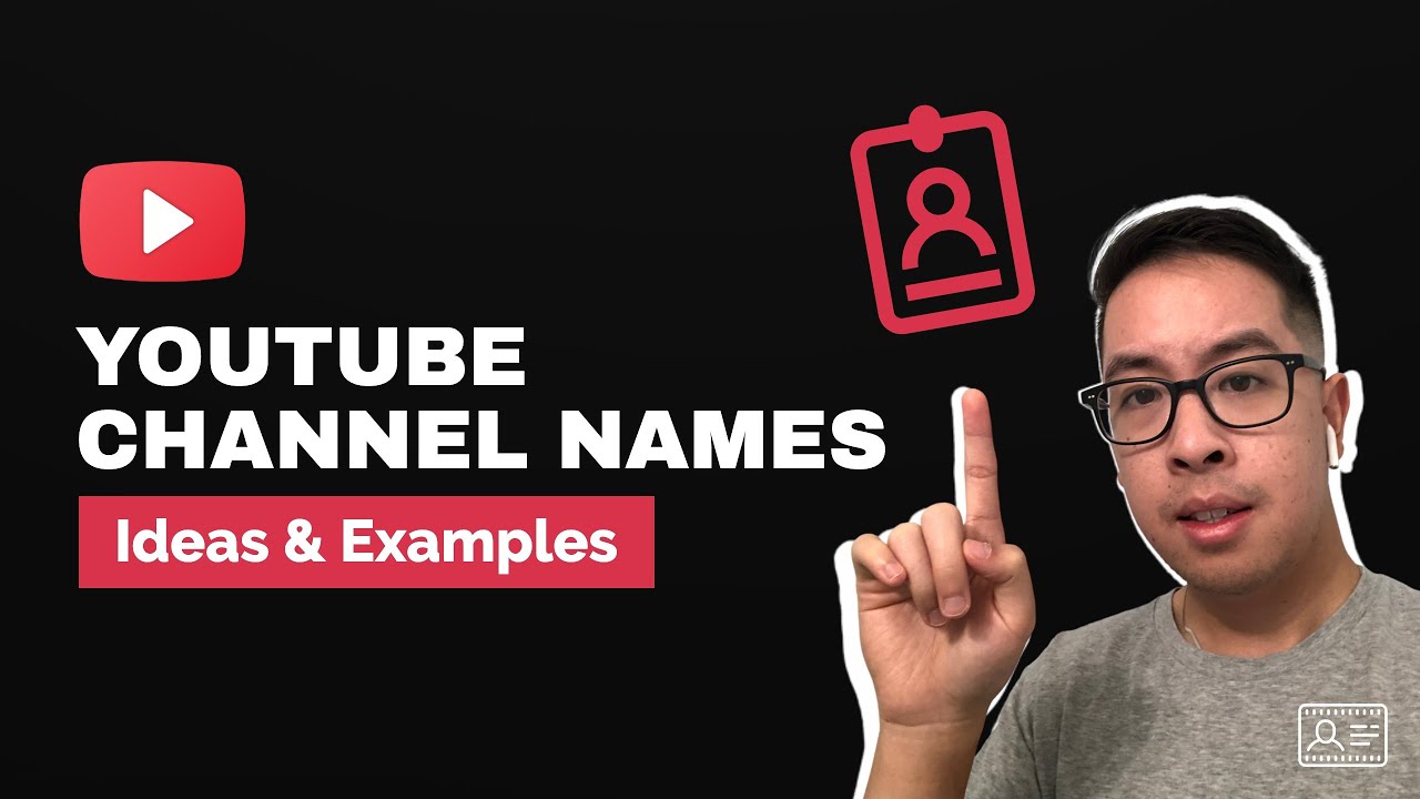 Best Youtube Channel Name Ideas Usernames To Avoid Youtube