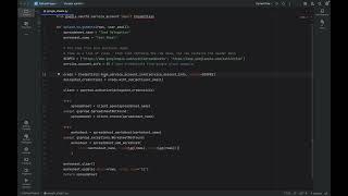 How to create google sheets using service account #tech #google #how #gmail #python