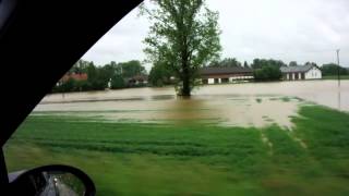 Hochwasser an der Isen