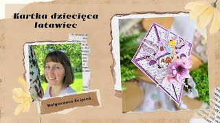 Kartka dziecięca- latawiec