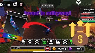 🤔Why you should invest in Milkey way💯|| Survive the Killer Roblox