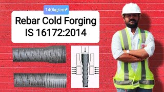 Rebar Cold Forging| Why forging is done in steel rebar before threading| Know Civil Engineering