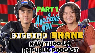 Brother Shane (from Kloh&Kweh) sharing his musical passion on # Kaw Thoo Lei Republic Podcast#part 1