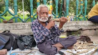 Syed Pasha Mysore Street Artist Play Street Violin