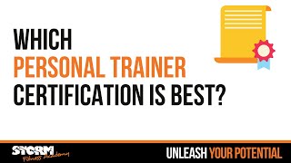 Which personal trainer certification is best?