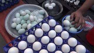 This Boy Selling Popular Street Food Durk Egg Boiled | Street Food Bangladesh |