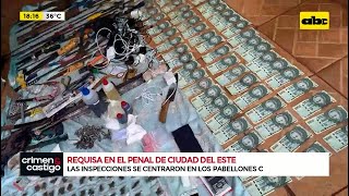 Requisa en el penal de Ciudad del Este