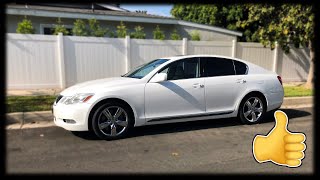 HERE'S WHY THE LEXUS GS350 IS THE BEST USED LUXURY CAR UNDER 10K!!!!