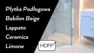 Płytka Podłogowa Babilon Beige Lappato Ceramica Limone HOFF