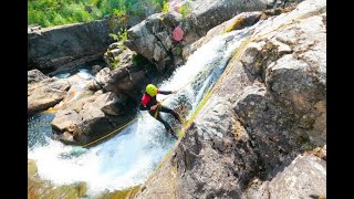 Norway CANYONING adventure on the National Road 7 between Oslo - Bergen