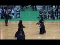 大阪 vs 石川、成年男子・1回戦（先鋒・次鋒・中堅・副将・大将）～とちぎ国体・剣道～