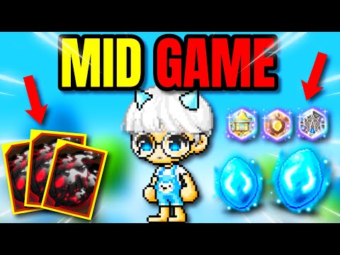 How YOU Should Progress PAST Mid Game In Maplestory Reboot!