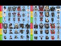 ALL LEGO SKIBIDI TOILET CHARACTER (MEGA COLLECTION) | NOOB vs PRO vs HACKER