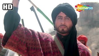 Amitabh Bachchan accepts the challenge | Sridevi | Khuda Gawah | Romantic action scene