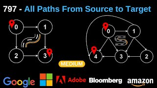 Leetcode - 797 All Path From Source To Target (Medium) in Java,Python