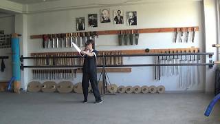 Sifu Lidia Haykazyan. Armenian Wing Tsun. Butterfly Swords Form