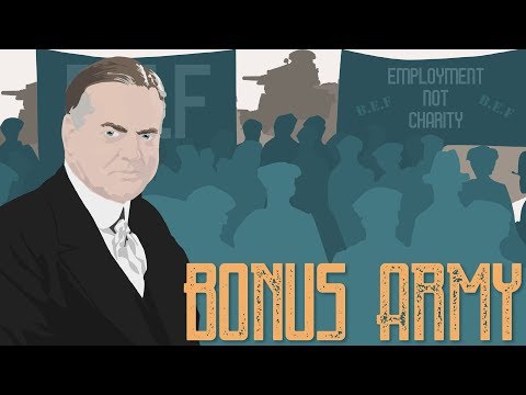 What did Hoover do about the Bonus Army quizlet?