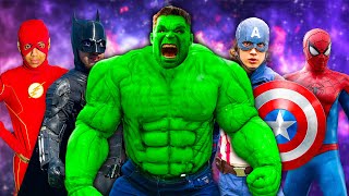 Superheroes VS Hulk!