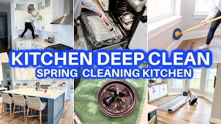 SPRING CLEAN WITH ME | KITCHEN CLEANING | DEEP CLEANING | CLEANING MOTIVATION |