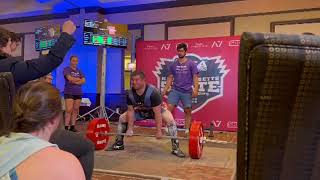 496lb (225kg) deadlift in competition