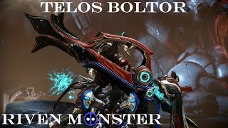 Telos Boltor - Warframe Riven Monster