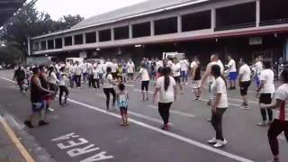 Zumba in Ateneo De Manila Megaforce Security Detachment (11.13.2016)