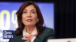 WATCH LIVE: New York Gov. Hochul holds briefing as she weighs removing Mayor Eric Adams from office