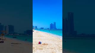 Most Exclusive Beach of Abu Dhabi Cornish BEACH Barbie Mermaid Relaxing On The Beach - Abu Dhabi
