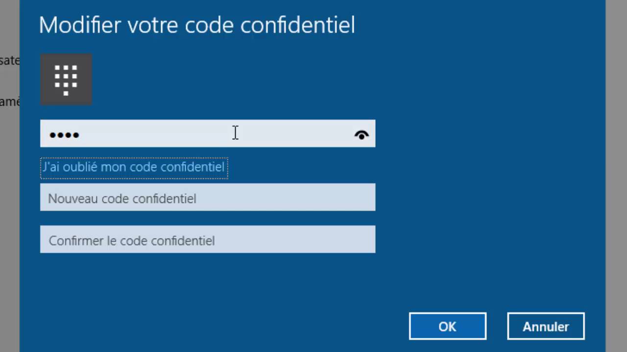 Comment Changer Le Code Pin Windows 11
