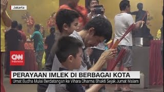 Suasana Perayaan Imlek 2020 di Berbagai Kota