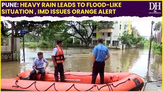 Pune Flood: Heavy rain leads to flood like situation in Pune, IMD issues Orange alert in city