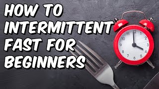 Intermittent Fasting for beginners (free resources!)