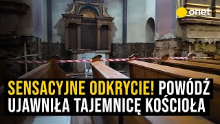 Sensacyjne odkrycie w Kłodzku! Powódź ujawniła ukryte tajemnice kościoła