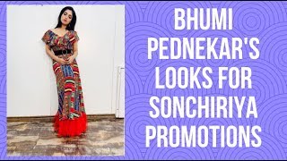 Bhumi Pednekar's Looks for SonChiriya Promotions