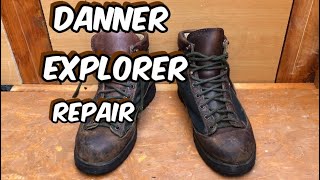 【DANNER】自分でソール交換してみた　ダナー　エクスプローラ　修理　DIY   repair Danner EXPLORER