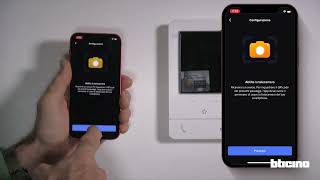 BTicino Classe 100X with Netatmo : commissioning with Home + Security app - Smartphone iOS