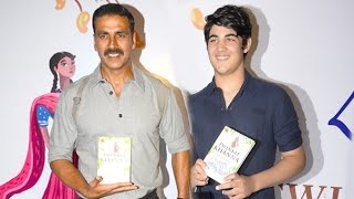 Akshay Kumar With His HANDSOME Son Aarav Kumar