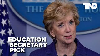 Trump’s education secretary pick