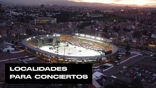 Así son las localidades del Estadio 'El Campín' y las preventas para conciertos