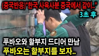 강철원 사육사 중국에 가서 푸바오를 만나서 3초만에 벌어진 상황