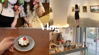 【Vlog】川越vlog｜美術館🖼｜カフェ巡り🍮｜ベーグル🥯｜社会人の休日☁️｜社会人Vlog