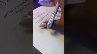 @writech retractable fountain pen writing test #pens #writech #handwriting #fountainpen