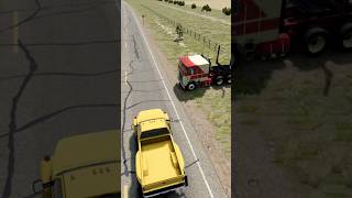 Realistic Highway Car Crashes #45 -BeamNG.Drive