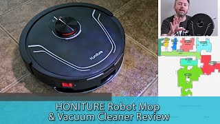 ONE LESS CHORE - HONITURE Robot Mop and Vacuum Cleaner Review