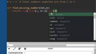 Python Interview Questions - Day 2 | Find Missing Number in a List | Python Coding Challenge