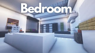 Minecraft: Modern Bedroom Tutorial