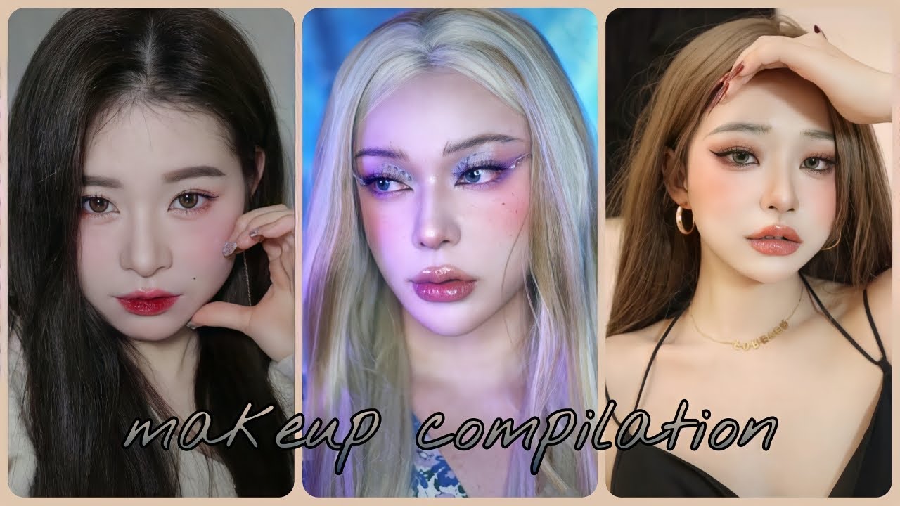 Korean Makeup Transformation Compilation Saubhaya Makeup